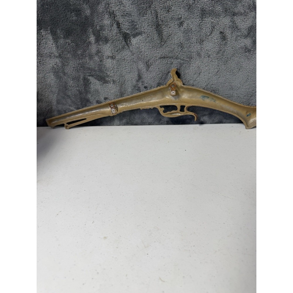 Vintage Decorative Non-Firing Flintlock Rifle Wall Hanger Prop - Picture 2 of 5